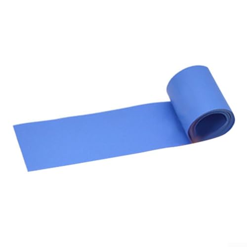 PVC-Reparaturflicken-Set für Schlauchboote, 100 x 5 cm, Material für Kajak- und aufblasbare Spielzeugreparaturen mit starker Haftung (blau) von Feeshoppher