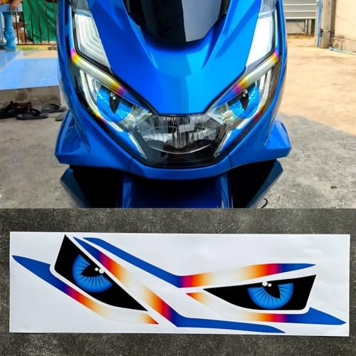 Personalisierter Scheinwerfer-Aufkleber für PCX160 Motorrad, schnelle Anwendung (E) von Feeshoppher
