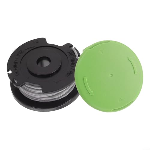 Rasentrimmerspule & Faden-Kit für OLT1832 mit Schutzkappe Effiziente Schneidelösung von Feeshoppher