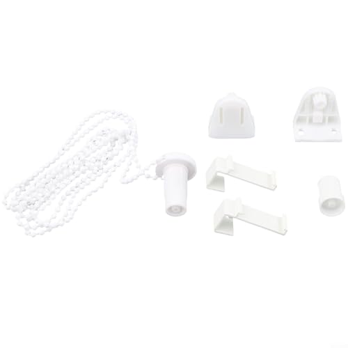 Reparatur-Set für Rollos mit Ketten, Kupplung und Halterung, PVC-Teile für Standardrohre 17 mm von Feeshoppher