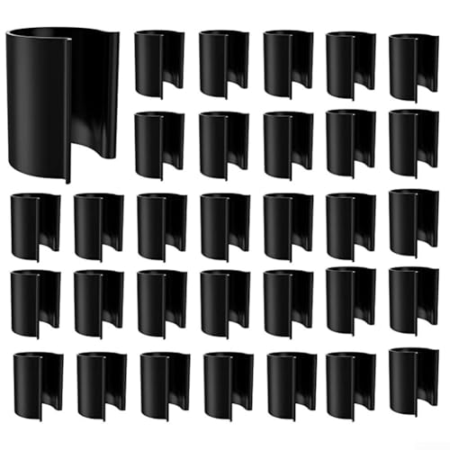 Robuste PVC Clips für Gewächshausrahmen 10/32er Set zur effektiven Folienfixierung und Unterstützung für Gartenstrukturen (10 Stück) von Feeshoppher