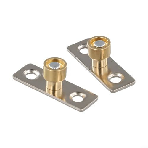 Schiebetür-Hardware-Set, 2 Stück, Holz-Türführungs-Stopper mit glatter Lagerdrehung (12 mm) von Feeshoppher