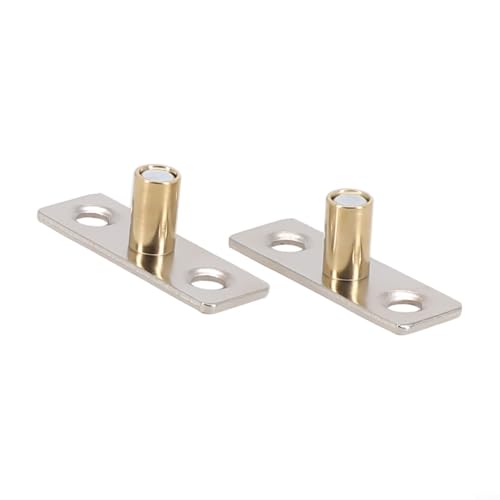 Schiebetür-Hardware-Set, 2 Stück, Holz-Türführungs-Stopper mit glatter Lagerdrehung (8 mm) von Feeshoppher
