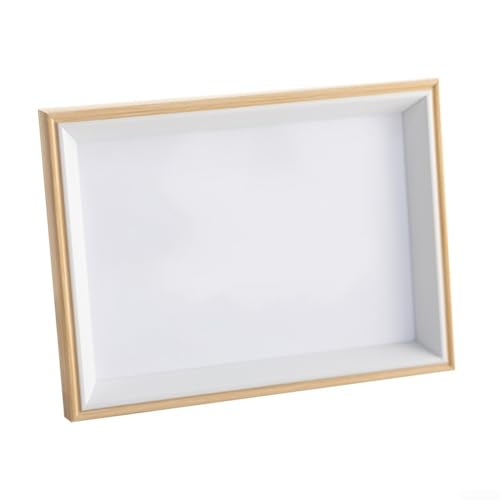 Schlankes, modernes Design des Harz-Bilderrahmens passt perfekt sowohl zu zeitgenössischen als auch klassischen Innenräumen (15,2 cm) von Feeshoppher