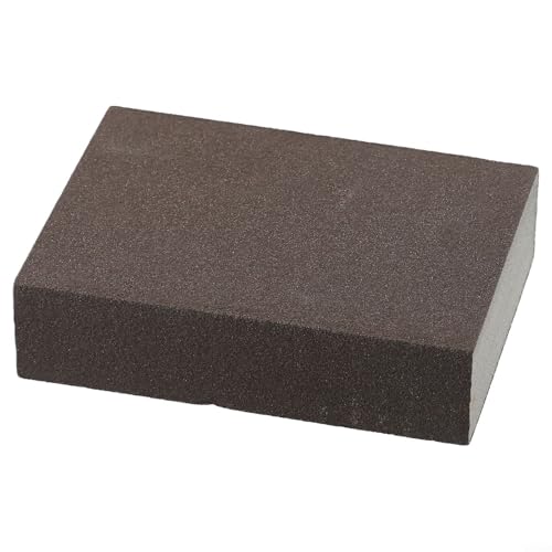 Schleifschwammblock mit 7 Körnungen 60320 für Wandschleifen, geeignet für Nass- und Trockenanwendung, ideal für Holz, Metall, Kunststoffreinigung und Polieren (60#) von Feeshoppher