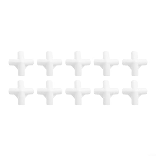 Set mit 10 Zeltstangenverbindern, ideal für Vordächer und Gartenstützen, 16 mm I D T-Design (120 Grad T-Stück) von Feeshoppher