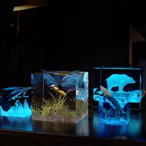 Silikonform zum Selbermachen für Würfelornamente, perfekt für Heimbüro-Dekoration (3 cm) von Feeshoppher