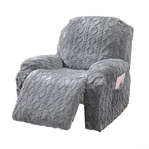 Sofaschoner für Liegestuhl, Stoff, eng anliegend, perfekt zur Verschönerung Ihrer Wohnzimmer-Dekoration (hellgrau) von Feeshoppher