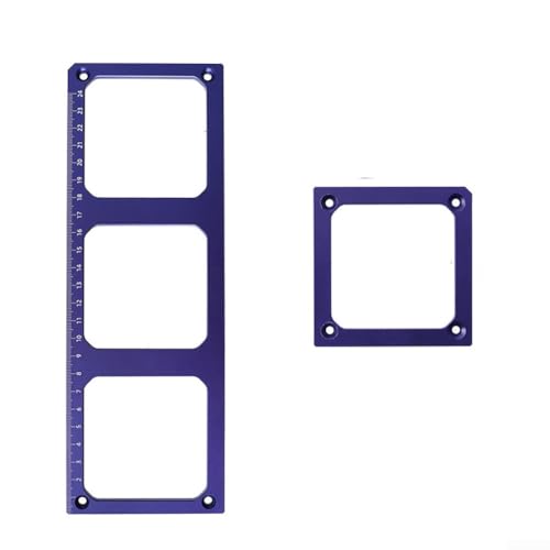 Steckschablone aus Aluminiumlegierung, speziell für 86 Steckdosen in Projekten (c) von Feeshoppher