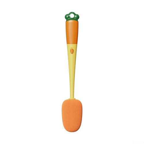 Umfassender Flaschenreiniger mit langem Griff, für Weingläser und Entsafter (Gelb) von Feeshoppher