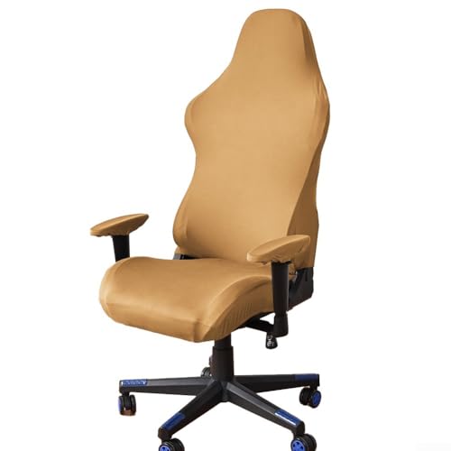 Verbesserter Komfort, ergonomisches Design von dehnbaren Bürostuhlhussen mit langen Ärmeln an den Armen (Camouflage) von Feeshoppher