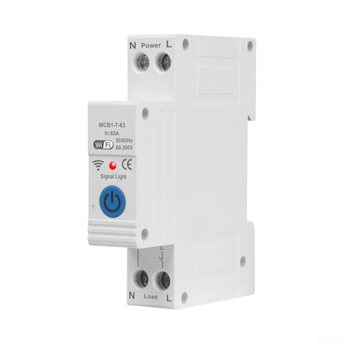 WiFi Smart Leitungsschutzschalter Smart WiFi Leitungsschutzschalter 63A 230V Fernbedienung Zeitschaltuhr Schalter DIN-Schiene Installation Echtzeit Lastüberwachung Smart App Home Industrial Einsatz WiFi Smart Leitungsschutzschalter Smart WiFi Leitungsschutzschalter 63A 230V Fernbedienung Zeitschaltuhr Schalter DIN-Schiene Installation Echtzeit Lastüberwachung Smart App Home Industrial Einsatz von Feeshoppher
