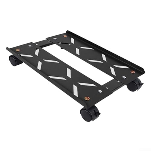 Zuverlässiger Computerständer aus Stahl mit feststellbaren Rädern für reibungslose Mobilität und Zugang (1) von Feeshoppher