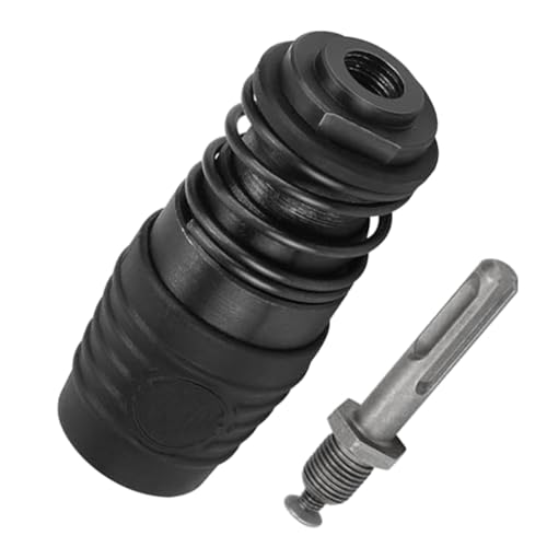Feeuid 1 Stück Bohrhammer-Adapter für SDS-Plus auf SDS Max Adapter Aufnahme Meißel Hammer Bohrfutter Adapter Werkzeug Elektrowerkzeug von Feeuid