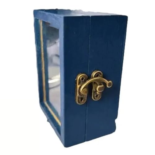 Feeuid 2 Stück Miniatur-Regal, Taschenregal für Angst, Bücherregal aus für kleine Bücher, Stressabbau, langlebig, einfach zu installieren, einfach zu bedienen von Feeuid