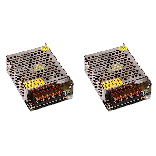 Feeuid 2 x Netzschalter Trafo 24 V 3 A Treiber Schalter Streifen 60 W LED für Netzteil für industrielle CCTV-Steuerung Feeuid 2 x Netzschalter Trafo 24 V 3 A Treiber Schalter Streifen 60 W LED für Netzteil für industrielle CCTV-Steuerung von Feeuid