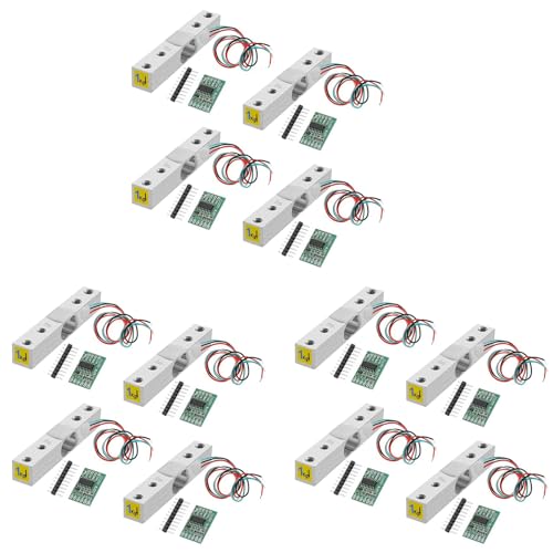 Feeuid 3 x Digital-Lastgewichtssensor-4 Lastsatz 1 kg HX711 Drucksensor-Verstärker des Moduls Wiegeverstärker Feeuid 3 x Digital-Lastgewichtssensor-4 Lastsatz 1 kg HX711 Drucksensor-Verstärker des Moduls Wiegeverstärker von Feeuid