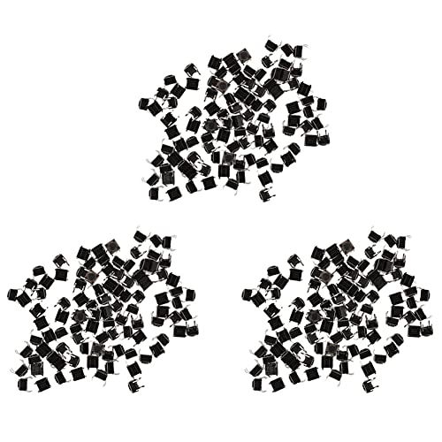 Feeuid 300 Stück 6 x 6 x 4,5 mm PCB Momentan Touch Druckschalter 4 Pin DIP Feeuid 300 Stück 6 x 6 x 4,5 mm PCB Momentan Touch Druckschalter 4 Pin DIP von Feeuid
