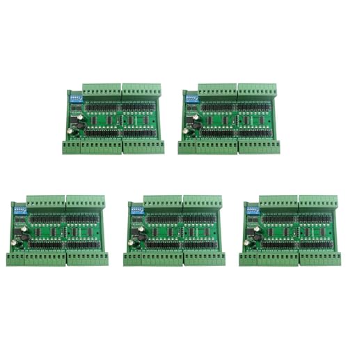 Feeuid 5X 32Ch PNP Isolierter digitaler Eingang RS485 Modbus Rtu Controller DC 12V 24V PLC Switch Mengenaufnahmekarte (mit) von Feeuid