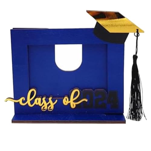 Feeuid Dreidimensionaler Tisch, Abschlussfeier, Geschenk, Holzornamente, Fotorahmen, Urlaub, Abschlussfeier, Gedenkgeschenk, Blau Feeuid Dreidimensionaler Tisch, Abschlussfeier, Geschenk, Holzornamente, Fotorahmen, Urlaub, Abschlussfeier, Gedenkgeschenk, Blau von Feeuid