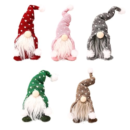 Feeuid Gnom Puppe Geschenk Heilige Puppe Gnom Dekorative Puppe Gnom aus Plüsch Handgemachte Festliche Raumdekoration von Feeuid