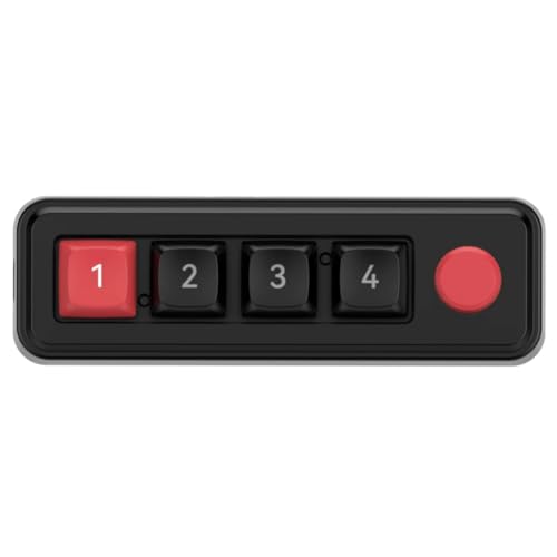 Feeuid Mini-Programmiertastatur für Makro-Programmierung für Spiele, Schwarz Feeuid Mini-Programmiertastatur für Makro-Programmierung für Spiele, Schwarz von Feeuid