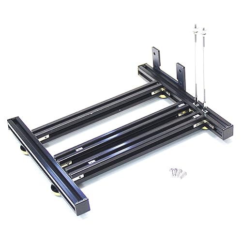 Fegtrty 1 PCS DIY Externe Grafikkartenbasis Grafikkartenhalter für ATX SFX PSU Aluminiumrahmen für ADT R43SG mit Power Base von Fegtrty