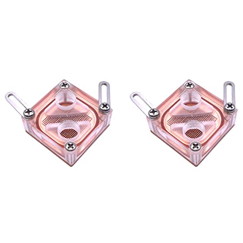 Fegtrty 2X Chipsatz Waterblock Computer Wasserkühlung Acryl Transparent General Northbridge Block Für Computer CPU Block Fegtrty 2X Chipsatz Waterblock Computer Wasserkühlung Acryl Transparent General Northbridge Block Für Computer CPU Block von Fegtrty