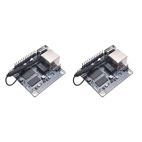 Fegtrty 2X für Zero 512 MB Entwicklung Platine + Weißes Schutz Gehäuse, H3 Öffnen- Mini Single Board Set mit Vier Kernen von Fegtrty