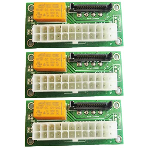 Fegtrty 3X Power Board Dual PSU Multiple Power Netzteil Adapter Add2Psu mit Sata ATX 24Pin zu 4Pin Anschluss für Fegtrty 3X Power Board Dual PSU Multiple Power Netzteil Adapter Add2Psu mit Sata ATX 24Pin zu 4Pin Anschluss für von Fegtrty