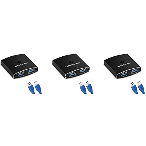 Fegtrty 3X USB 3.0 Switch Selector KVM Switch 5 Gbps 2 in 1 Out USB Switch USB 3.0 Wege Sharer für Drucker Tastatur Maus Teilen Fegtrty 3X USB 3.0 Switch Selector KVM Switch 5 Gbps 2 in 1 Out USB Switch USB 3.0 Wege Sharer für Drucker Tastatur Maus Teilen von Fegtrty