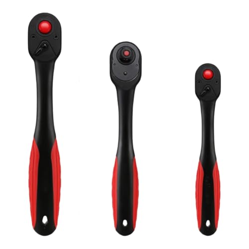 Fegtrtyoa 1/4 "3/8" 1/2 "Laufwerk Schnellveröffentlichung 72-Tooth Reversible Ratchet Griffschlüssel Auto Reparatur DIY Home Tool Fegtrtyoa 1/4 "3/8" 1/2 "Laufwerk Schnellveröffentlichung 72-Tooth Reversible Ratchet Griffschlüssel Auto Reparatur DIY Home Tool von Fegtrtyoa