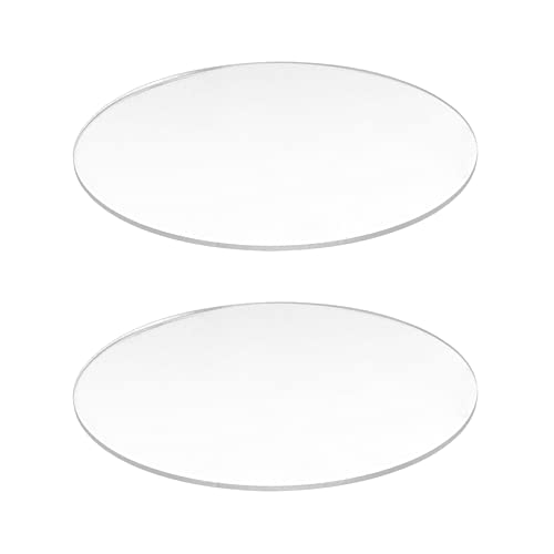 Fegtrtyoa 2X Transparent 3mm Starker Acryl Runde Scheibe Durchmesser: 70mm Fegtrtyoa 2X Transparent 3mm Starker Acryl Runde Scheibe Durchmesser: 70mm von Fegtrtyoa