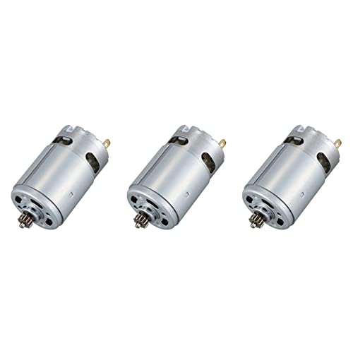 Fegtrtyoa 3X 12V 13 Zähne -550VC-8518 GETRIEBE Motor für GSR12V-15 3601H68102 Elektrische Bohrmaschine Ersatzteile für Die Wartung Von Schraubendrehern von Fegtrtyoa