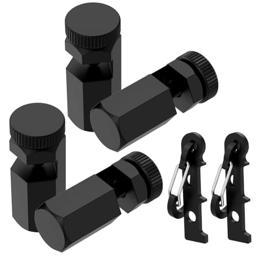 Fegtrtyoa 4 PCs Hohe Treppenmessgeräte für Den Rahmen Von Quadrat, Rahmung Von Jig mit Halter & Hook, Aluminium -Werkzeug für Kreisförmige Sähe -Tischlerei von Fegtrtyoa
