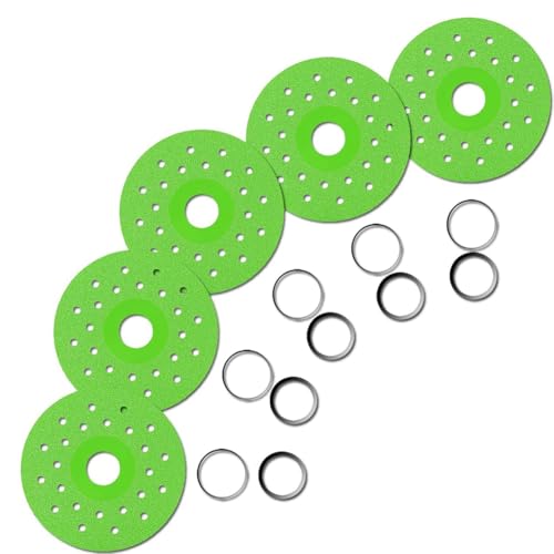 Fegtrtyoa 5pcs 4,5 Ultra-Dünner Premium-Diamant-Schneidscheibe für Winkelschleifer-Gegen Fliesen, Marmor, Glas von Fegtrtyoa