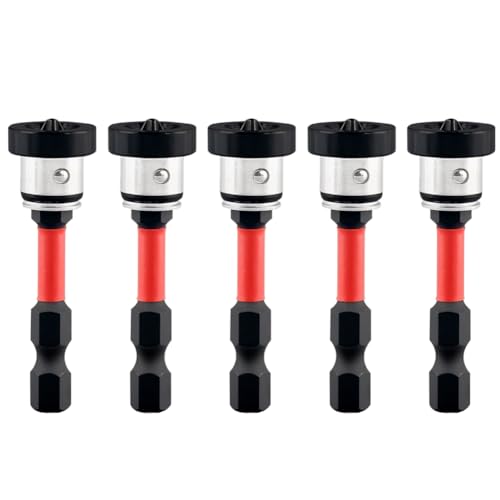 Fegtrtyoa 5pcs Magnetpositionierungsschraubendreherbits 50 mm Trockenbauschrauben für Gipsboards von Fegtrtyoa