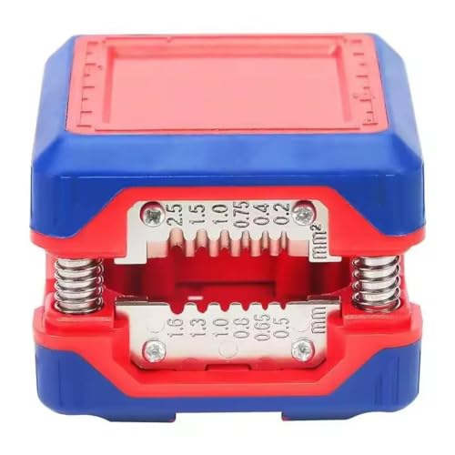 Fegtrtyoa Abisolierzange Drahtschneider Box 0,2-16mm2 Automatische Abisolierzange Crimper Werkzeug Verstellbarer Kabelschneider mit Präzisions-Abisolierzange Fegtrtyoa Abisolierzange Drahtschneider Box 0,2-16mm2 Automatische Abisolierzange Crimper Werkzeug Verstellbarer Kabelschneider mit Präzisions-Abisolierzange von Fegtrtyoa