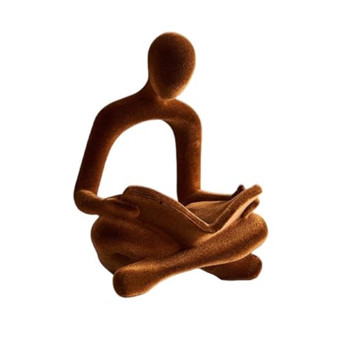 Fegtrtyoa Abstrakte Kunst Skulptur Leser Flock Figur Moderne Skulptur Kunst & B von Fegtrtyoa