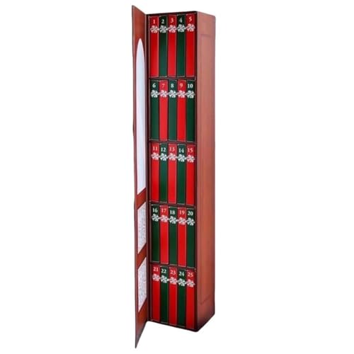 Fegtrtyoa Adventskalender mit Mini-Buchornament, Weihnachtsbücher für Buchliebhaber, Weihnachtsdekoration in Miniatur-Bibliothek Fegtrtyoa Adventskalender mit Mini-Buchornament, Weihnachtsbücher für Buchliebhaber, Weihnachtsdekoration in Miniatur-Bibliothek von Fegtrtyoa