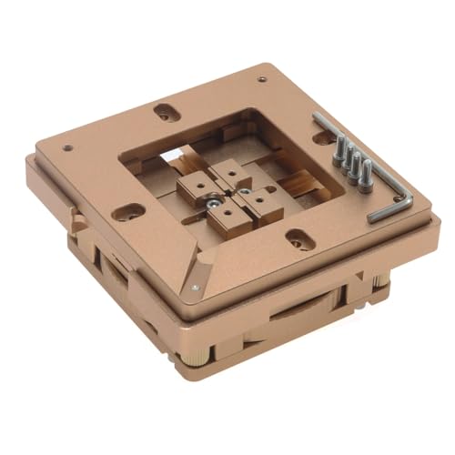 Fegtrtyoa Aluminiumlegierung BGA Reballing Station Kit 90 X 90 mm mit 10/PCs BGA Universal Schablone Lötkugeln Fegtrtyoa Aluminiumlegierung BGA Reballing Station Kit 90 X 90 mm mit 10/PCs BGA Universal Schablone Lötkugeln von Fegtrtyoa