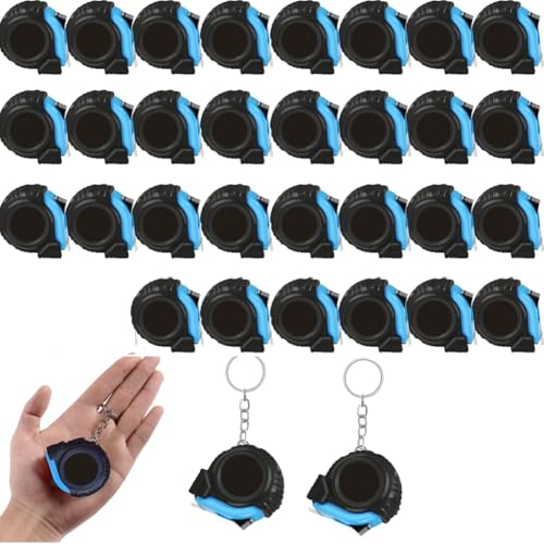 Fegtrtyoa Bulk Kleine Klebeband-Messschlüsselkainer, Mini Retractable Messwerkzeuge Easy-Lese-3-Fuß-Skalen 30-Pack-Taschenfreundlichkeit Fegtrtyoa Bulk Kleine Klebeband-Messschlüsselkainer, Mini Retractable Messwerkzeuge Easy-Lese-3-Fuß-Skalen 30-Pack-Taschenfreundlichkeit von Fegtrtyoa