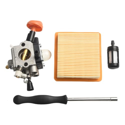 Fegtrtyoa Carburetor Kit Ersatzgartenwerkzeuge Vergaser -Carburetor -Kit für FS89 FS91 FS111 FS131 HT102 HT103 für RX FC 91 FC 96 FC 111 für Teilenummer 4180 120 0615 von Fegtrtyoa