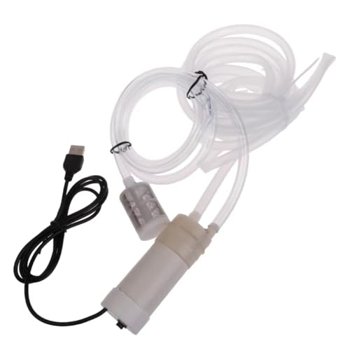 Fegtrtyoa Elektrische Wasserpumpe, 5 V Selbstprimierende Mini-Wasserpumpe, USB-Betriebene Kleine Vakuumpumpe (1 Meter) von Fegtrtyoa