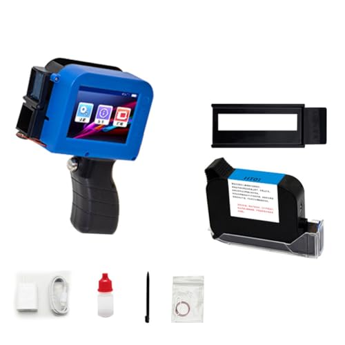 Fegtrtyoa Handheld Inkjet -Drucker Tragbarer Smart Abtrennbarer Inkjet -Codierungsmaschine für Produktionsdatum QR CP12 von Fegtrtyoa