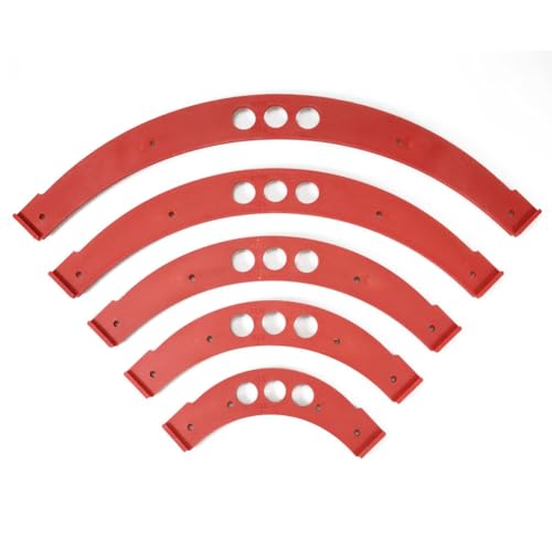 Fegtrtyoa Holzbearbeitungs -Router -Vorlagen Radius -Jig Holzbearbeitung Gebogener Schubplatte RC -Winkelpositionierungsvorlage von Fegtrtyoa