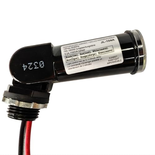 Fegtrtyoa IP54 Wasserdichte Photoelektrische Rohr Wasserdichte LED -Leuchte -Controller für Außenleuchten von Fegtrtyoa