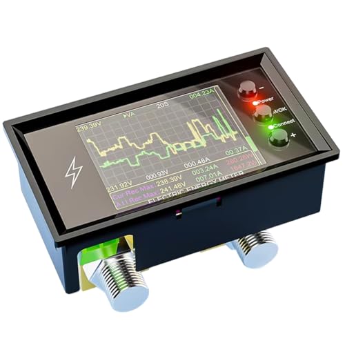 Fegtrtyoa Kapazitätserkennungstester 420V WiFi Tuya Smart Digital Lithium Batterie DC Spannungsstromleistung Coulomb Messgerät von Fegtrtyoa