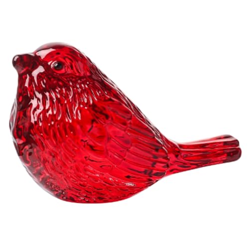 Fegtrtyoa Kristall für Glasvögel Figuren Sammelbare Vögel für Tisch -Wohnkulturgeschenke für Tierliebhaber Rot Fegtrtyoa Kristall für Glasvögel Figuren Sammelbare Vögel für Tisch -Wohnkulturgeschenke für Tierliebhaber Rot von Fegtrtyoa