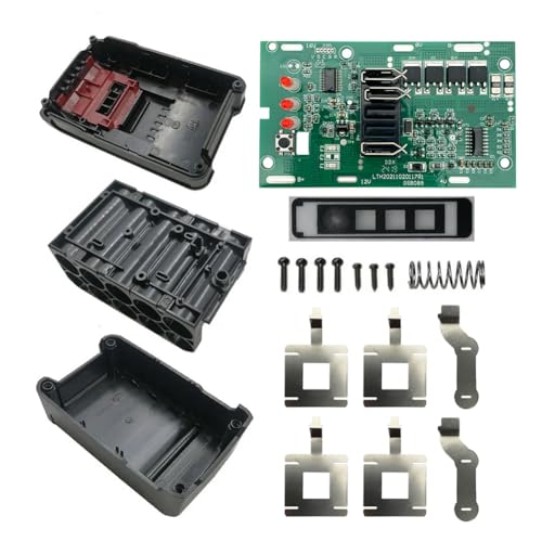 Fegtrtyoa Ladeschutzschaltplatine Plastikkoffer 4511396 Shell Box für Li-Ionen-Batterie für -Change 18V 20V Lithium von Fegtrtyoa